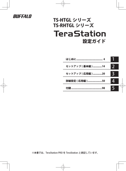設定ガイド 2 1 4 5 3 TS-HTGL シリーズ TS