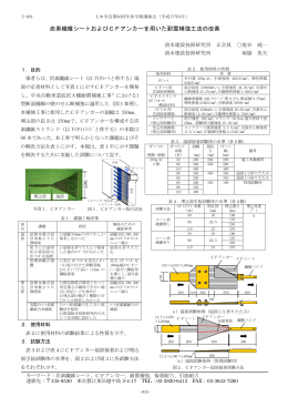 炭素繊維シートおよびCFアンカーを用いた耐震補強工法の改善