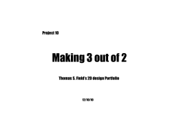 Making 3 out of 2