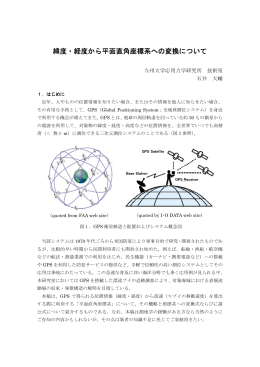 緯度・経度から平面直角座標系への変換について