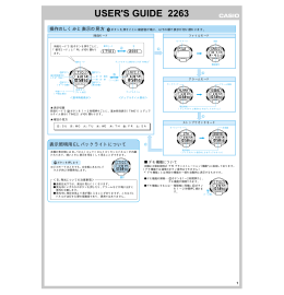USER`S GUIDE 2263