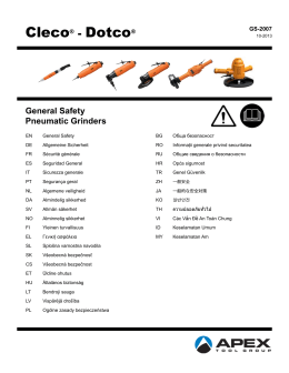 Cleco&reg; - Dotco - Apex Power Tools