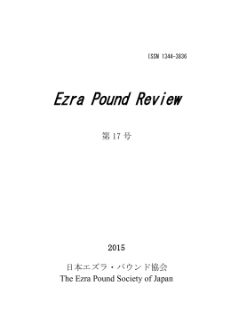 Ezra Pound Review