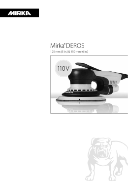 Mirka&reg; DEROS