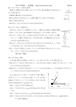 「折戸の物理」 授業編 NO.8