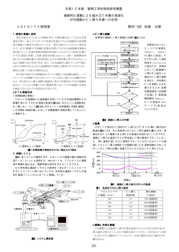 メカトロニクス研究室 (pdf ファイル 2449KB 16ページ)