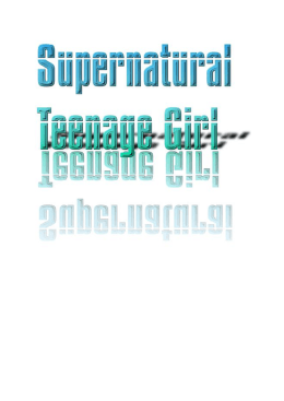 Supernatural Teenage Girl
