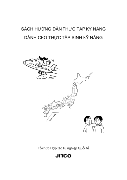s&aacute;ch hướng dẫn thực tập kỹ năng d&agrave;nh cho thực tập sinh kỹ năng