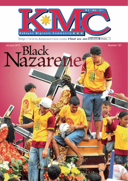 january 2013 KaBayan MIGranTS COMMunITy KMC 1