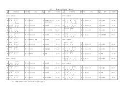 (13) 候補者別得票数（選挙区）