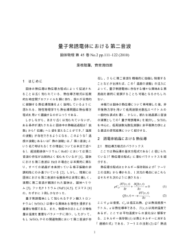量子常誘電体における第二音波