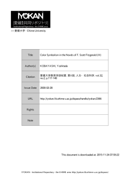 2015-11-07 16:21:32 Title Color Symbolism in the