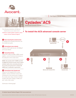 Cyclades® ACS
