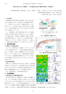 岩砕土砂に対する振動ローラ加速度応答法の締固め管理へ