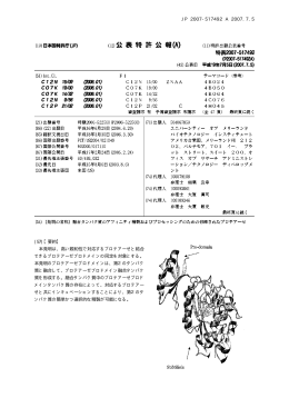 高い親和性で対応するプロテアーゼと結合 できるプロテアーゼプロ