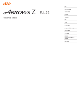 取扱説明書 詳細版