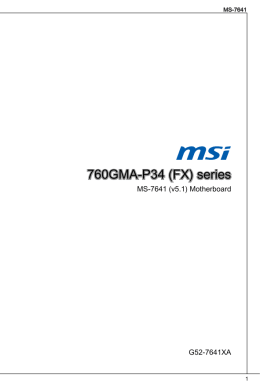 760GMA-P34 (FX) series