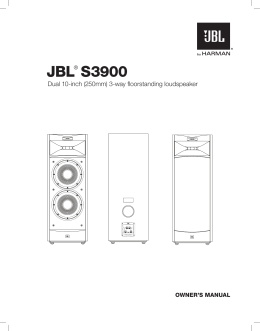 JBL® S3900