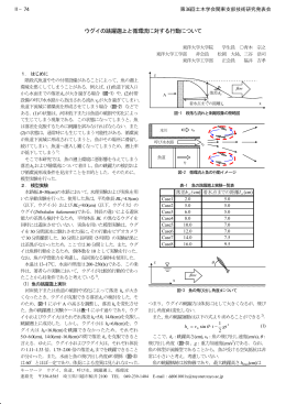 ウグイの跳躍遡上と循環流に対する行動について