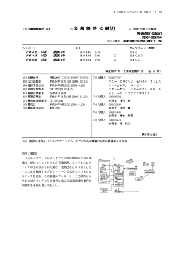 特表2007-535273号公報