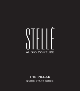 THE PILLAR - Stelle Audio