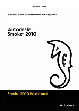 Autodesk Smoke 2010 Training