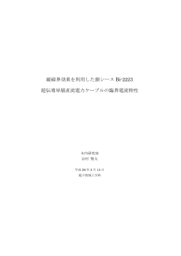 論文 - 九州工業大学木内研究室