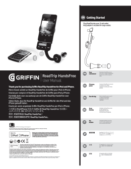 RoadTrip HandsFree - Support