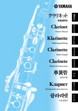 Handbuch für Klarinetten - PDF, 3,3 MB - klarinette