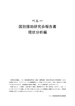 PDFダウンロード 1.1MB - JICA Research Institute