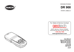 DR 900 - Geotech Environmental Equipment