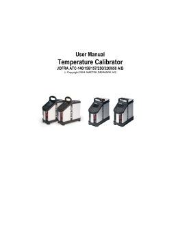 Temperature Calibrator - CERT-TRAK