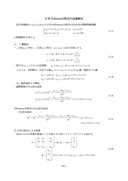 第6章 Poisson方程式の高速解法