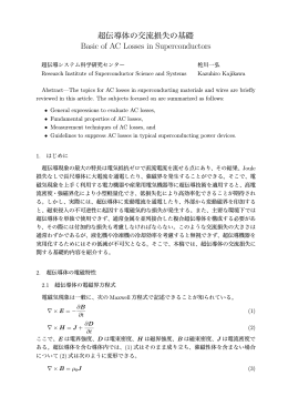 (2009.03) 超伝導システム科学研究センター報告1
