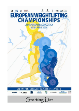 pełne listy startowe