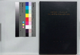 一 。 - 東京大学学術機関リポジトリ
