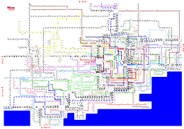 東京都鉄道路線図
