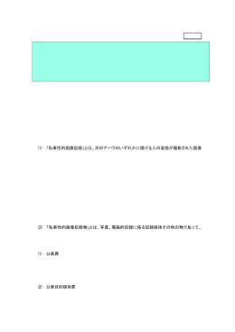 新法 「私事性的画像記録の提供等 による被害の防止に関する法律」の概要