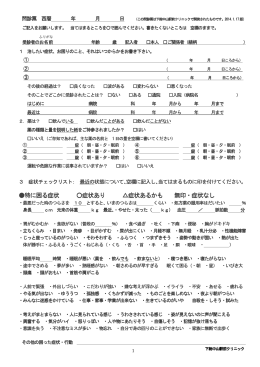 特に困る症状 症状あり 症状あるかも 無印・症状なし