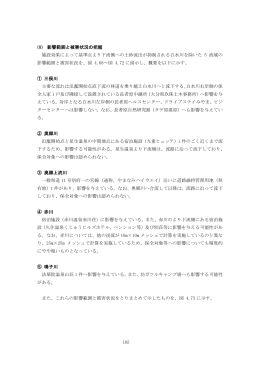 4 想定される現象による影響範囲と被害（土石流）（P185-P191