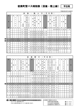 町営バス田後・陸上線（PDFファイル）