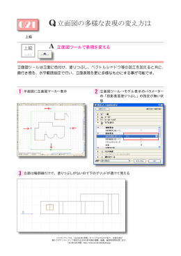 立面図の多様な表現の変え方は - How To Use ArchiCAD