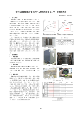 鋼材の腐食促進評価に用いる耐候性鋼板センサーの