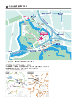 科学技術館 交通アクセス