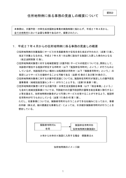 住所地特例に係る事務の見直しの概要について (PDFファイル)