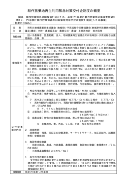 耕作放棄地解消への取り組み（PDF：52KB）