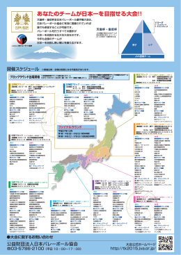 ブロックラウンド開催情報・参加チーム一覧 (pdf・9月3日現在)