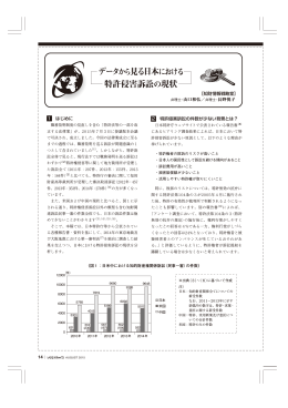 データから見る日本における 特許侵害訴訟の現状