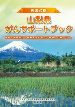 山梨県がんサポートブック(PDFファイル)