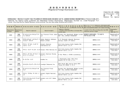登録国外事業者名簿